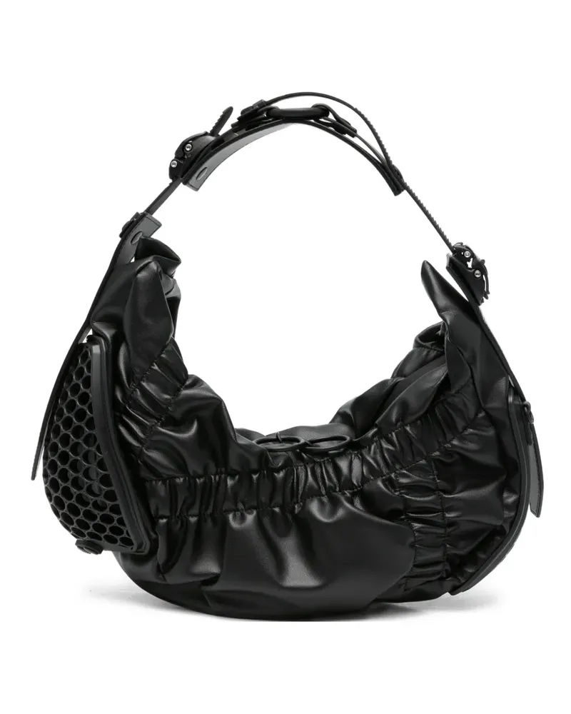 Junya Watanabe x Innerraum gathered-detail shoulder bag - Schwarz Schwarz