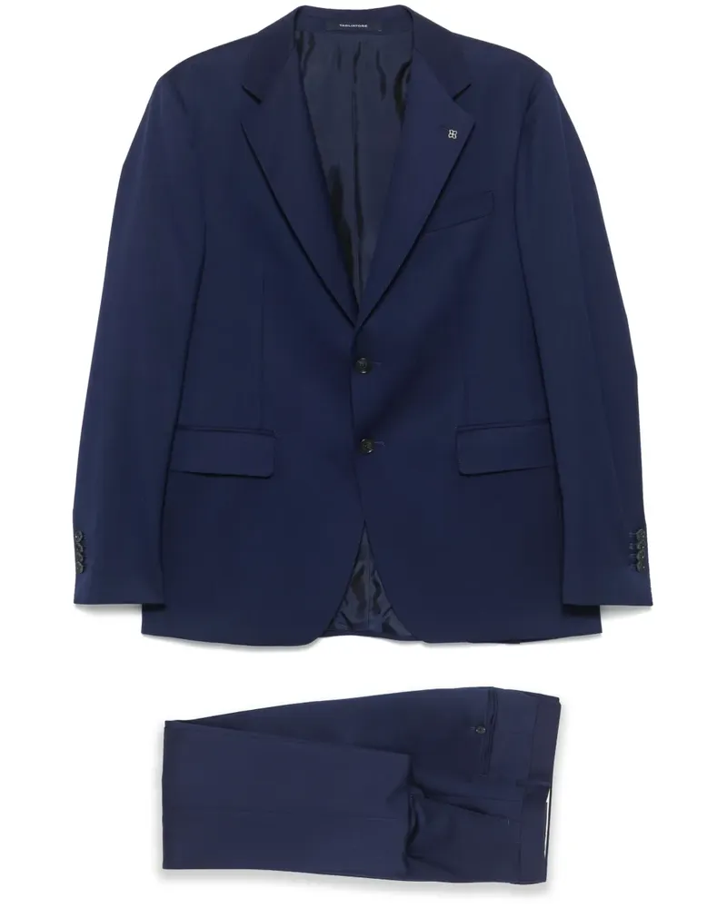 Tagliatore Einreihiger Anzug - Blau Blau
