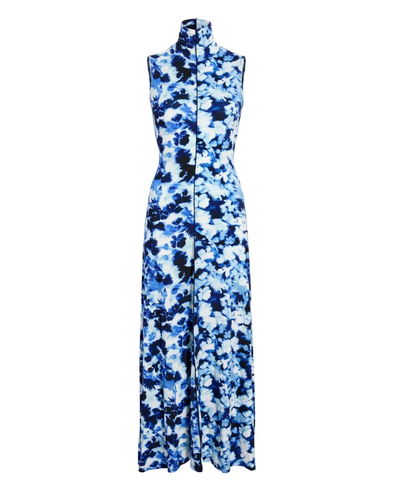 Proenza Schouler Valentina Kleid mit Print - Blau Blau
