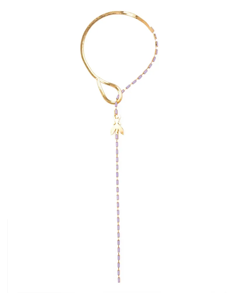 Patrizia Pepe Ceremony Fly Color Halskette - Gold Gold