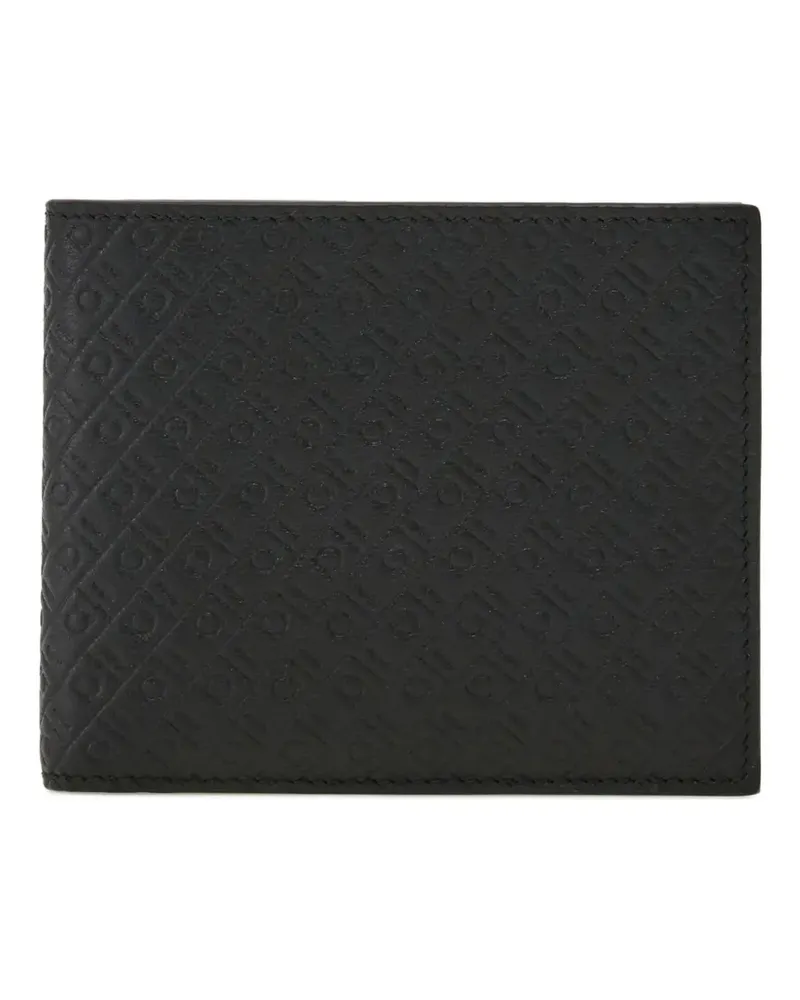Ferragamo Portemonnaie mit Gancini-Motiv - Schwarz Schwarz