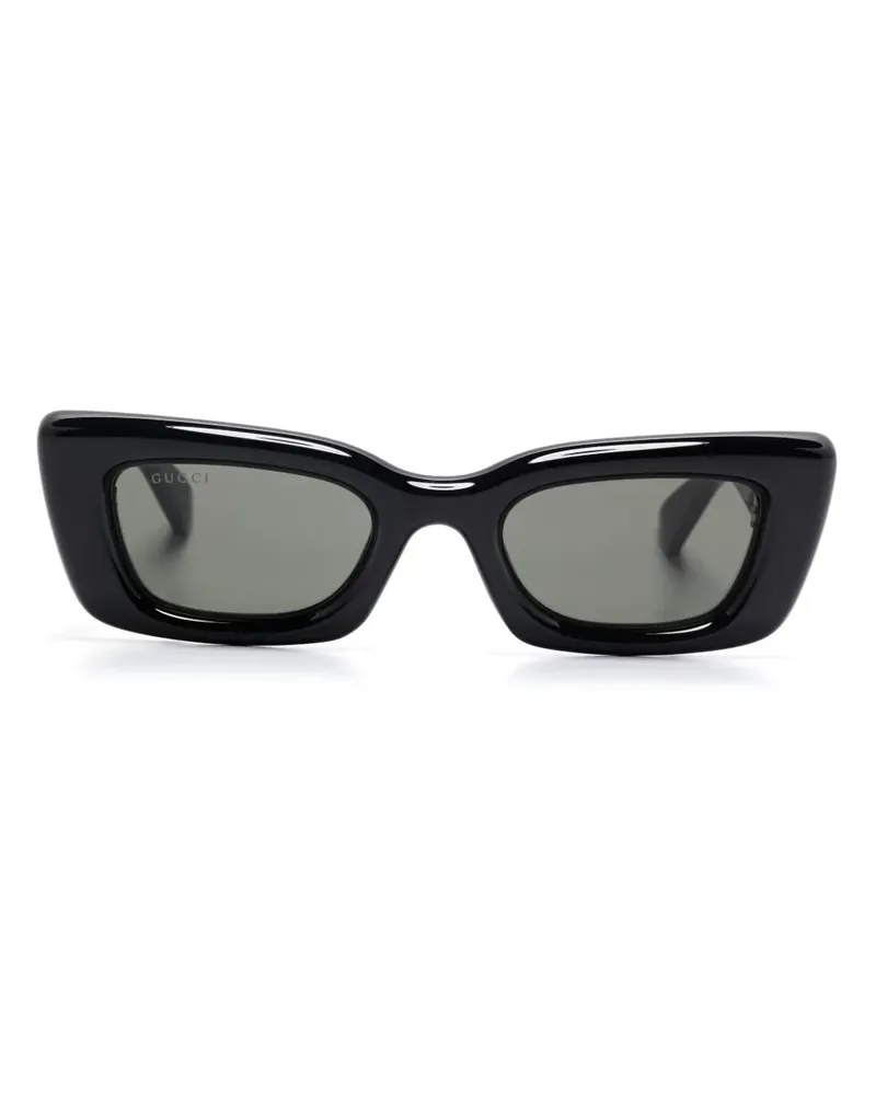 Gucci Sonnenbrille mit Cat-Eye-Gestell - Schwarz Schwarz