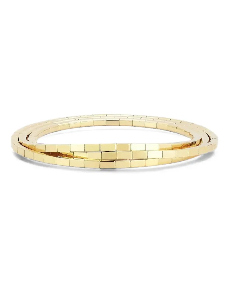 Roberto Demeglio Dreireihiges Wickelarmband - Gold Gold