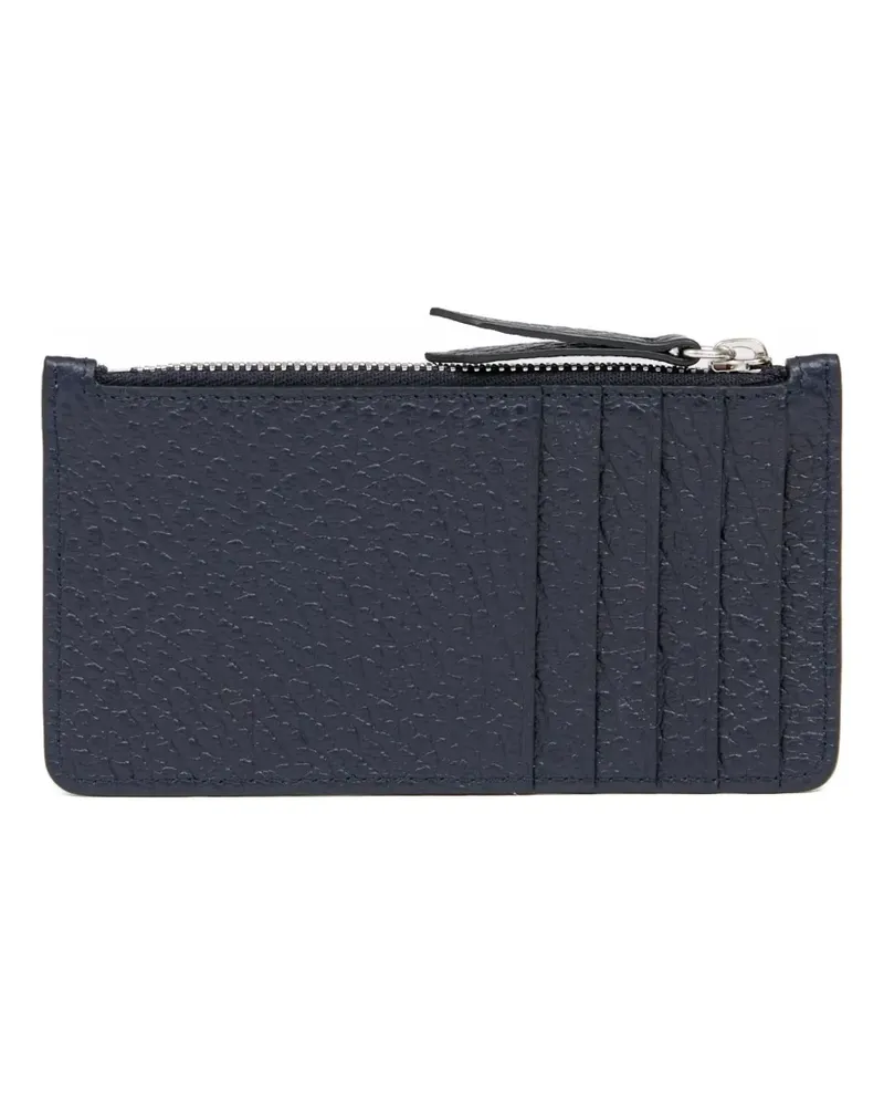 Maison Margiela Kartenetui aus Leder - Blau Blau