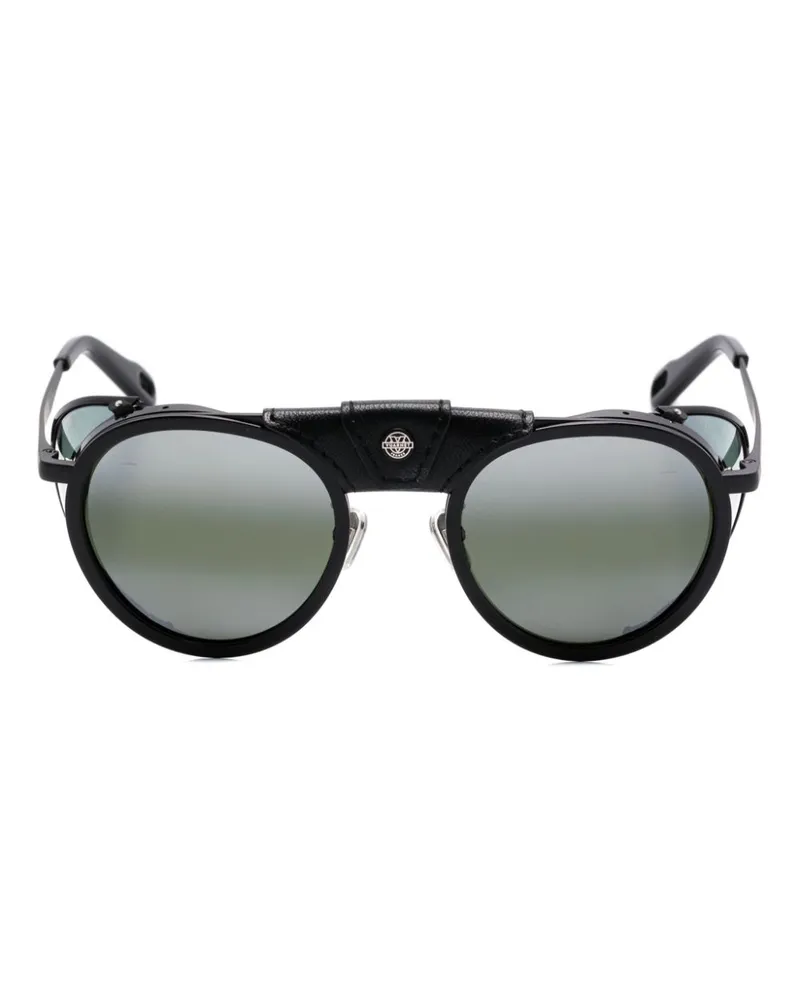 Vuarnet Glacier Sonnenbrille - Schwarz Schwarz