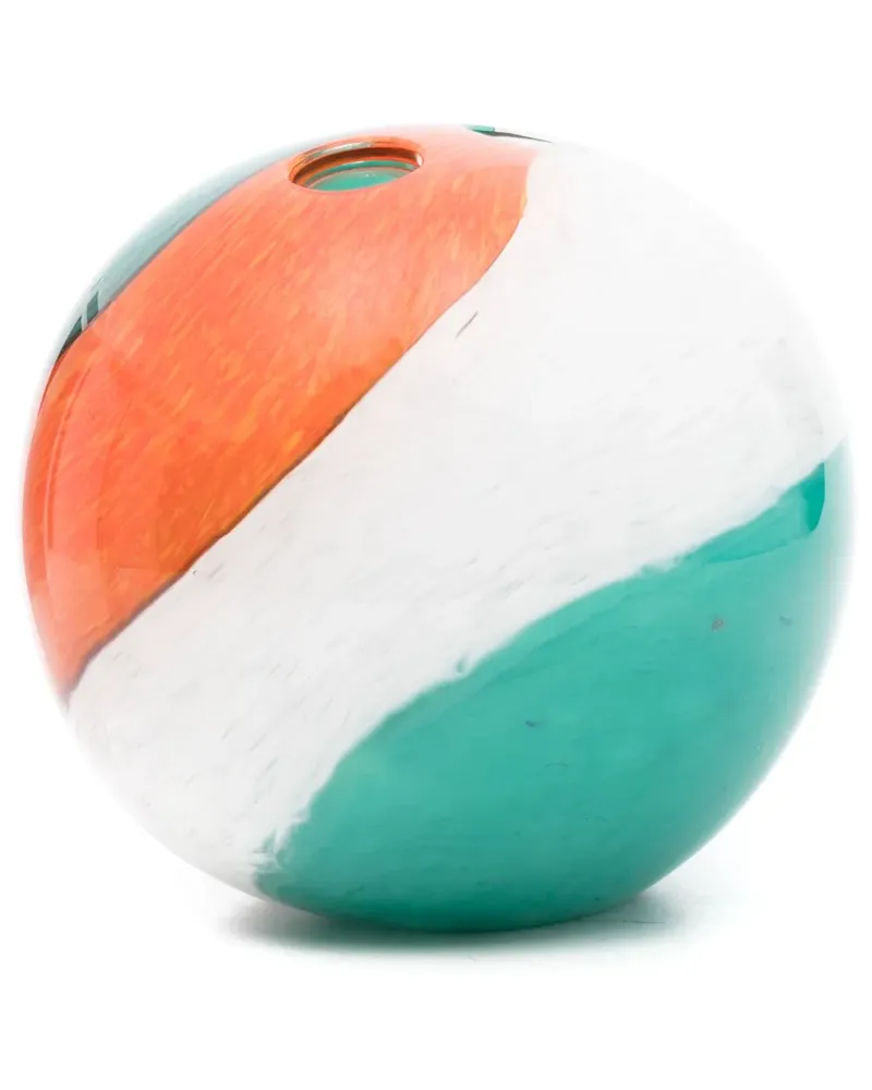 Colville x Laguna V Marmorvase (18cm x 31cm) - Grün Grün