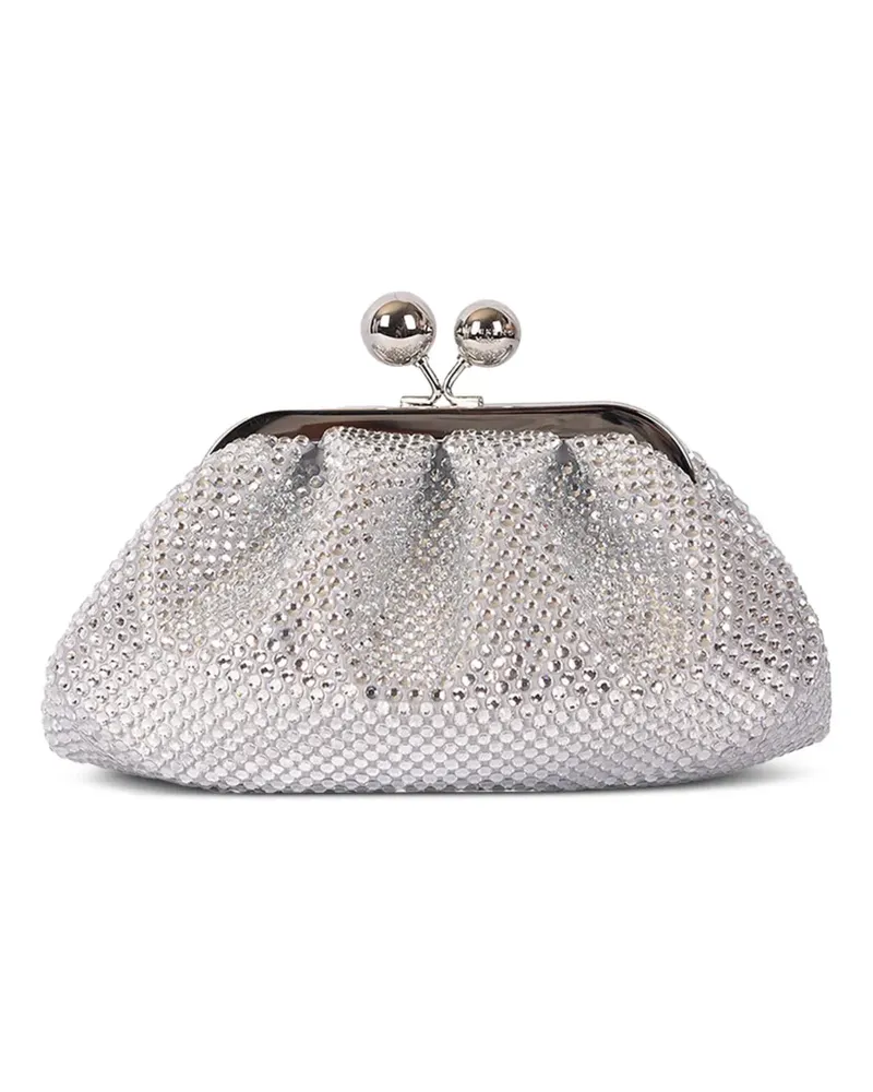 Max Mara Pasticcino Clutch - Silber Silber