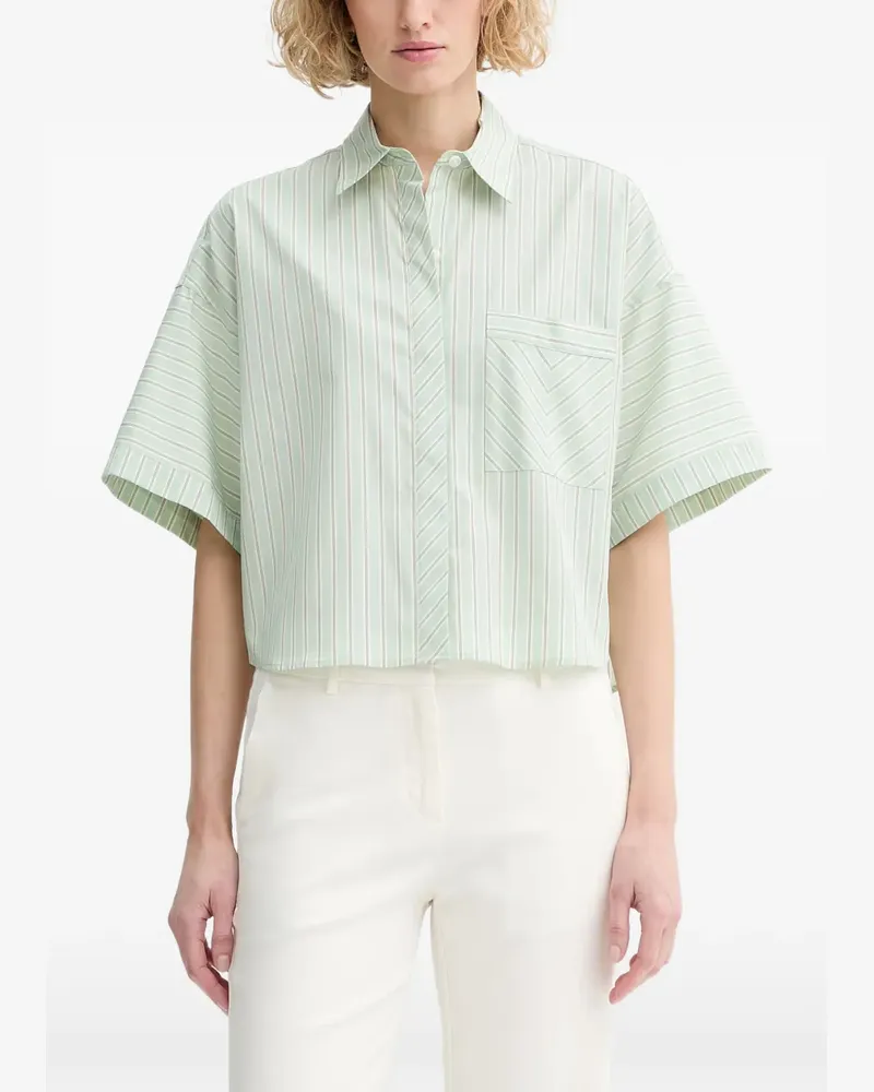 Rag & Bone Marin Hemd mit kurzen Ärmeln - Grün Grün