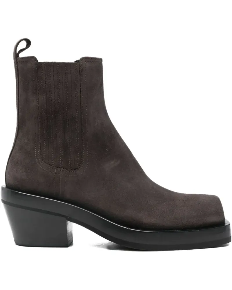 Attilio Giusti Leombruni Stiefel mit eckiger Kappe - Braun Braun