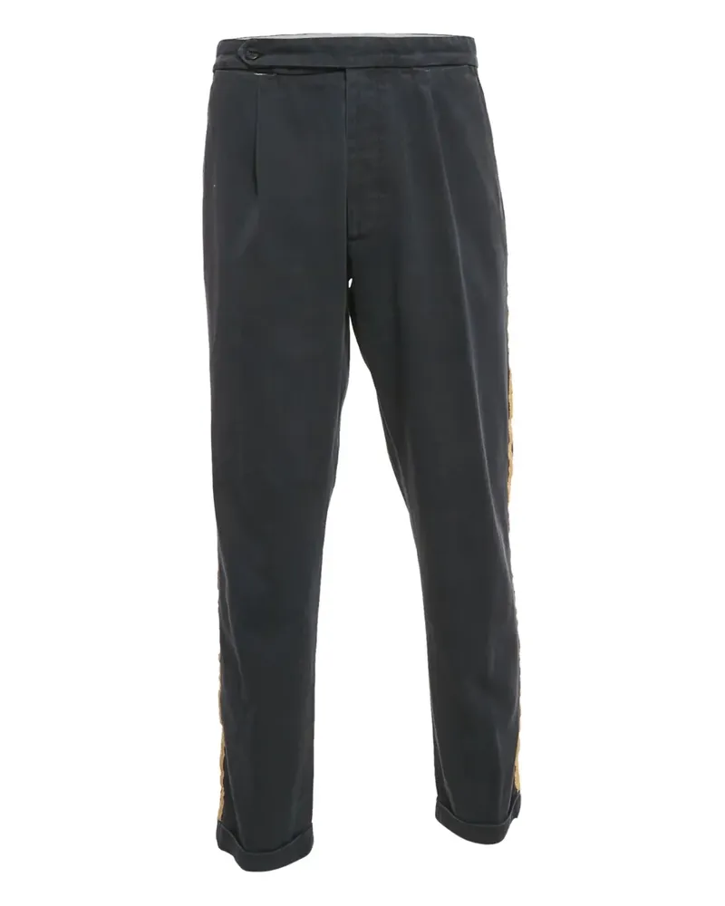 Palm Angels Pre-owned Hose aus Gabardine - Blau Blau