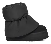 Gesteppte Mini Dipper Stiefel - Schwarz
