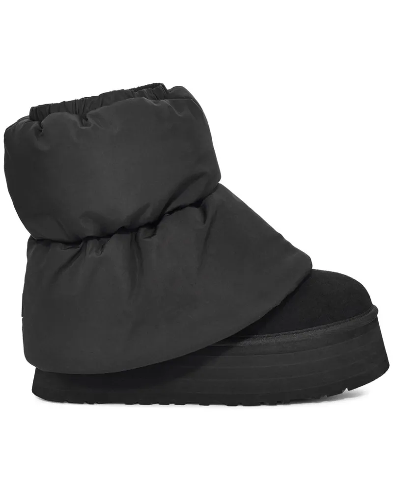 UGG Gesteppte Mini Dipper Stiefel - Schwarz Schwarz