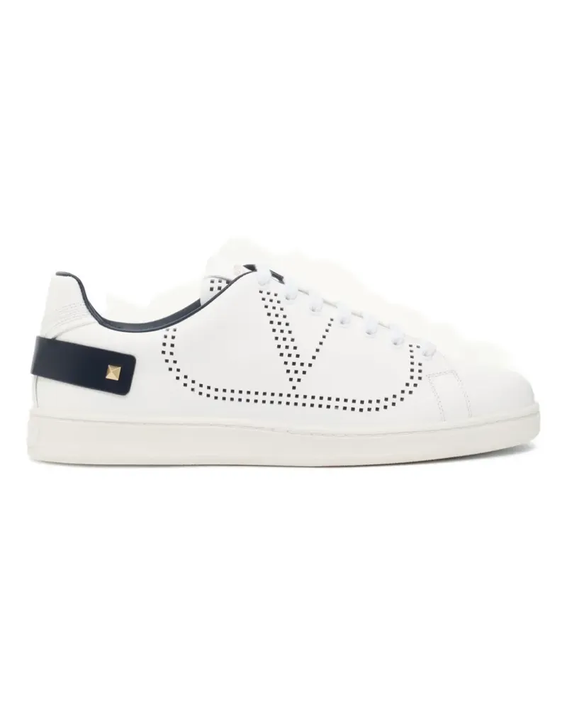 Valentino Garavani Backnet Sneakers aus Kalbsleder - Weiß Weiß