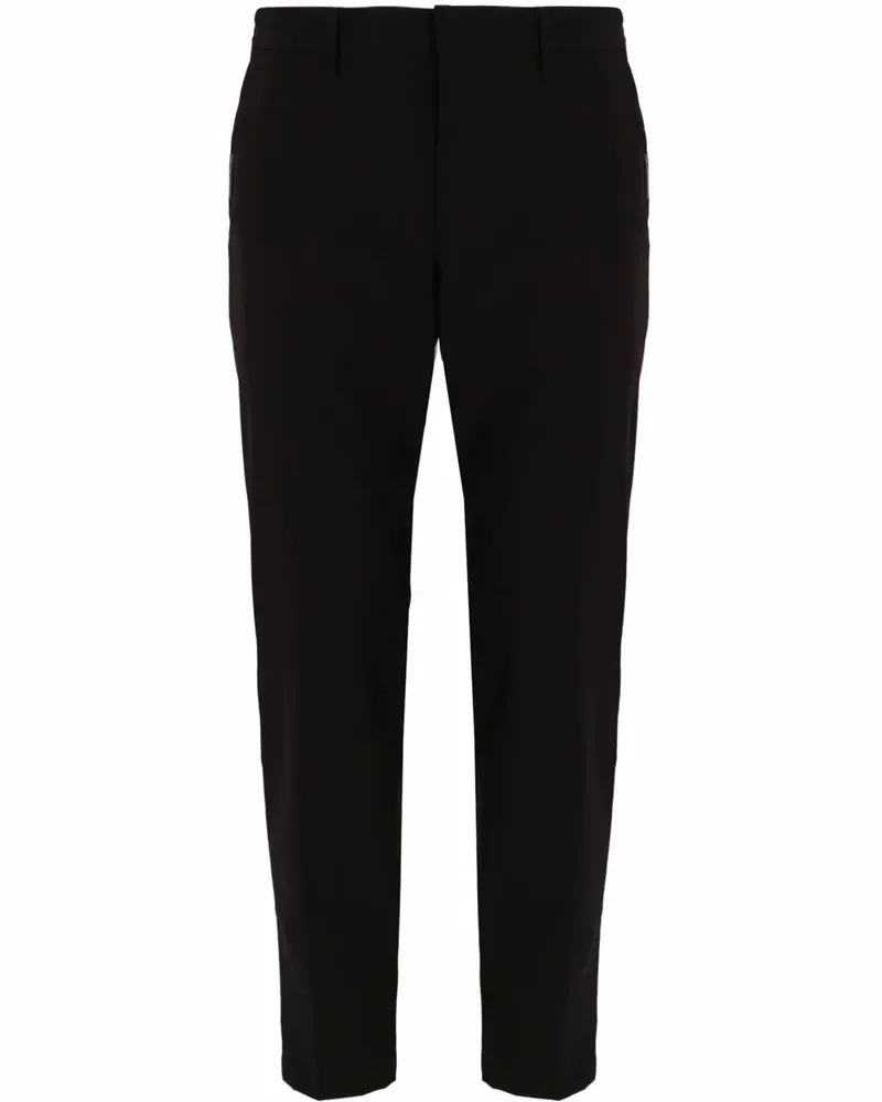 HUGO BOSS Wasserabweisende Slim-Fit-Hose - Schwarz Schwarz