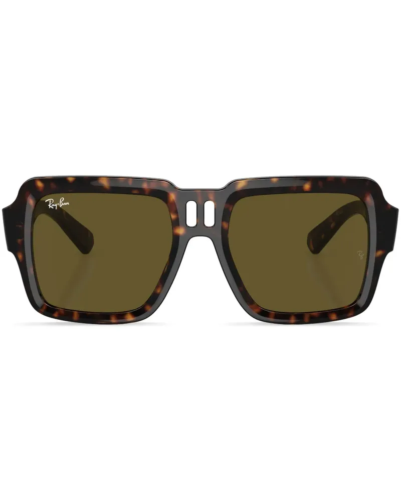 Ray Ban Magellan Sonnenbrille mit eckigem Gestell - Grün Grün