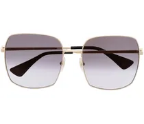 Oversized-Sonnenbrille mit Farbverlauf