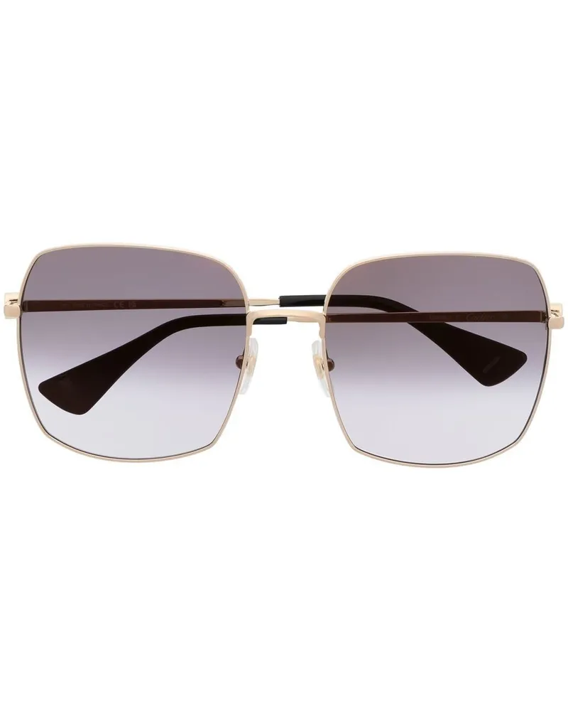 Cartier Oversized-Sonnenbrille mit Farbverlauf - Gold Gold