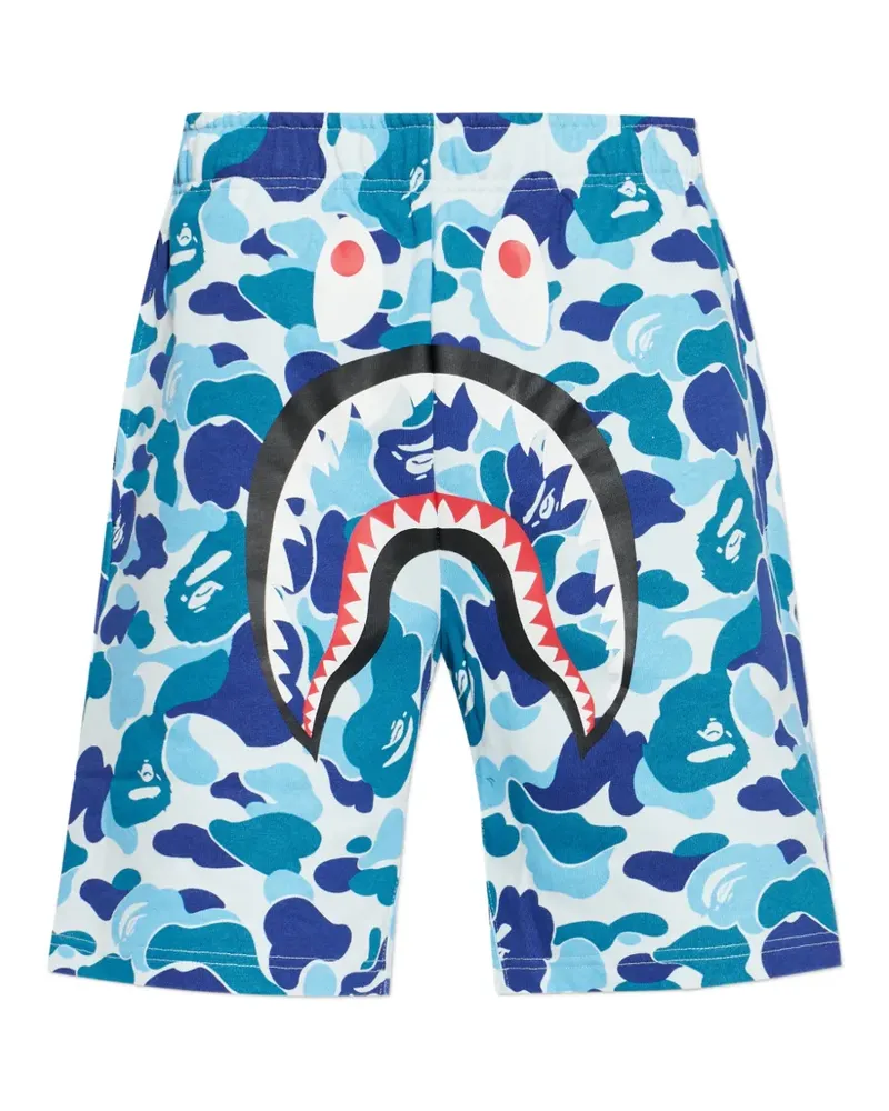 BAPE ABC Camo Shark shorts - Blau Blau