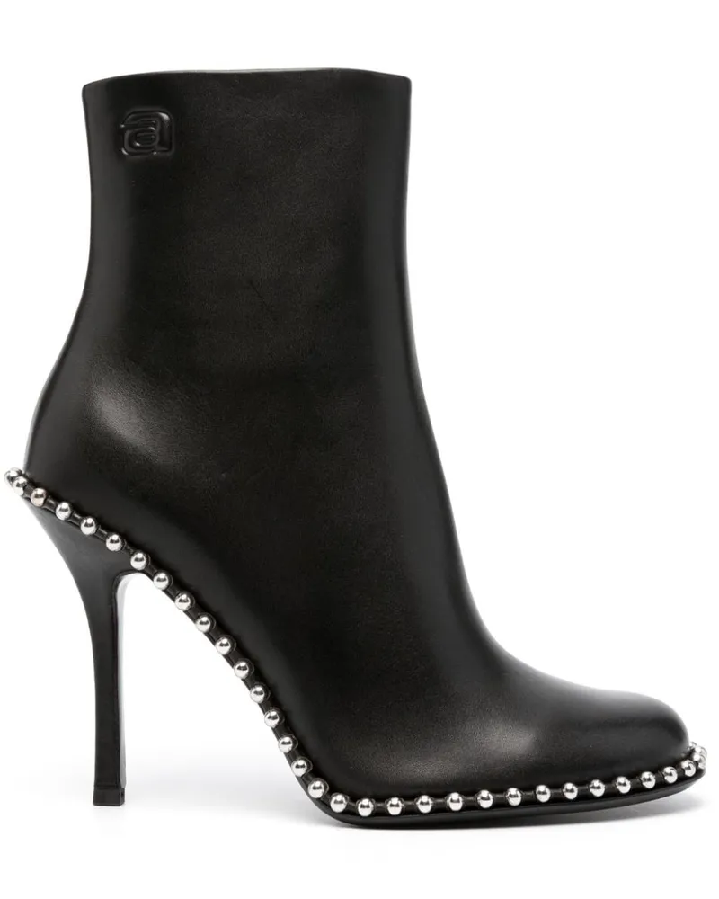 Alexander Wang Stiefel aus Leder Schwarz