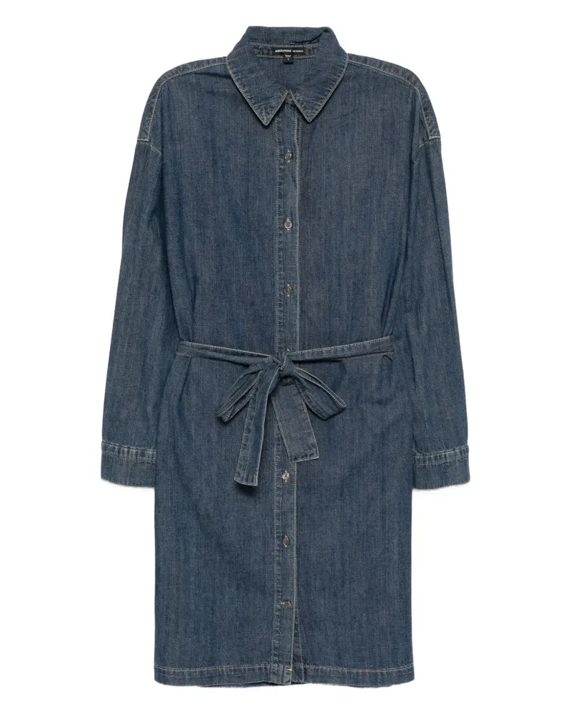 James Perse Kleid aus Denim - Blau Blau