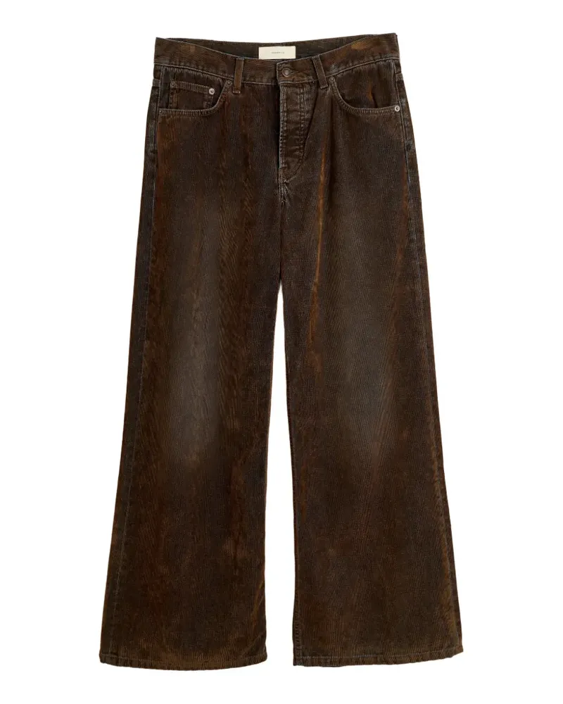 JEANERICA Gion corduroy trousers - Braun Braun