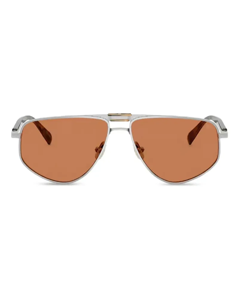 Brunello Cucinelli Getönte Dike Pilotenbrille - Silber Silber