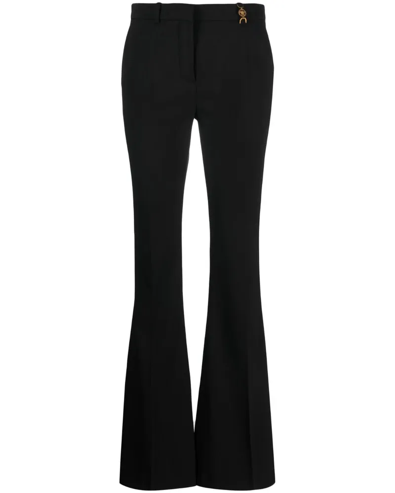 Versace Ausgestellte Hose - Schwarz Schwarz