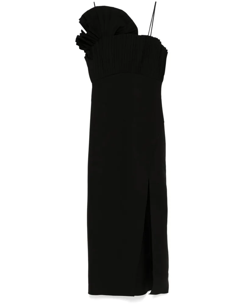 Acler Abbottsford Kleid - Schwarz Schwarz
