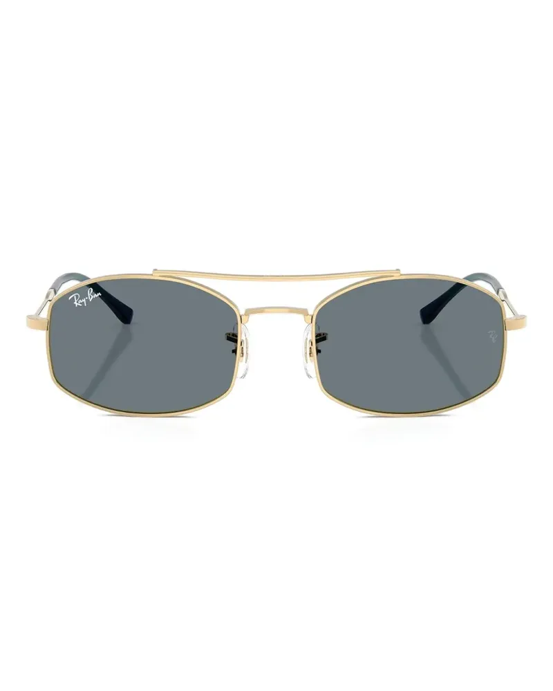 Ray Ban square-frame sunglasses - Gold Gold