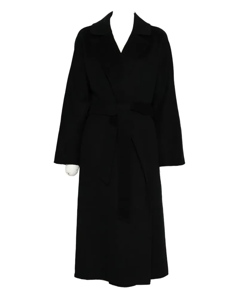 P.A.R.O.S.H. P.A.R.O H. belted coat - Schwarz Schwarz