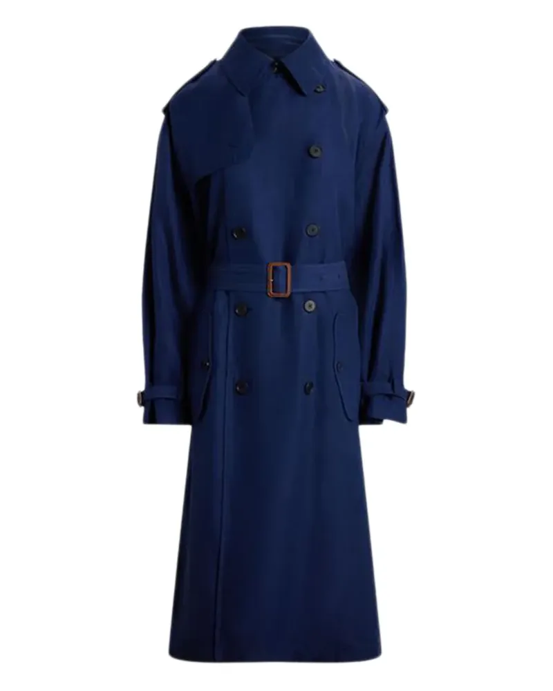 Ralph Lauren Trenchcoat mit Gürtel - Blau Blau