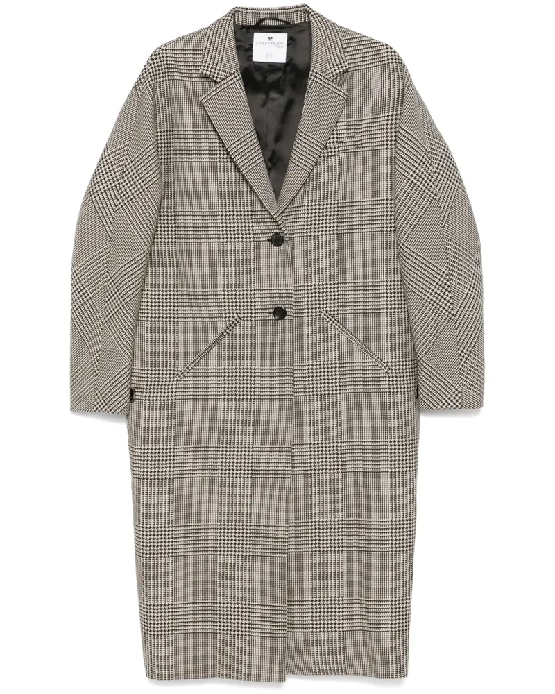 Courrèges Cocoon Mantel - Nude Nude