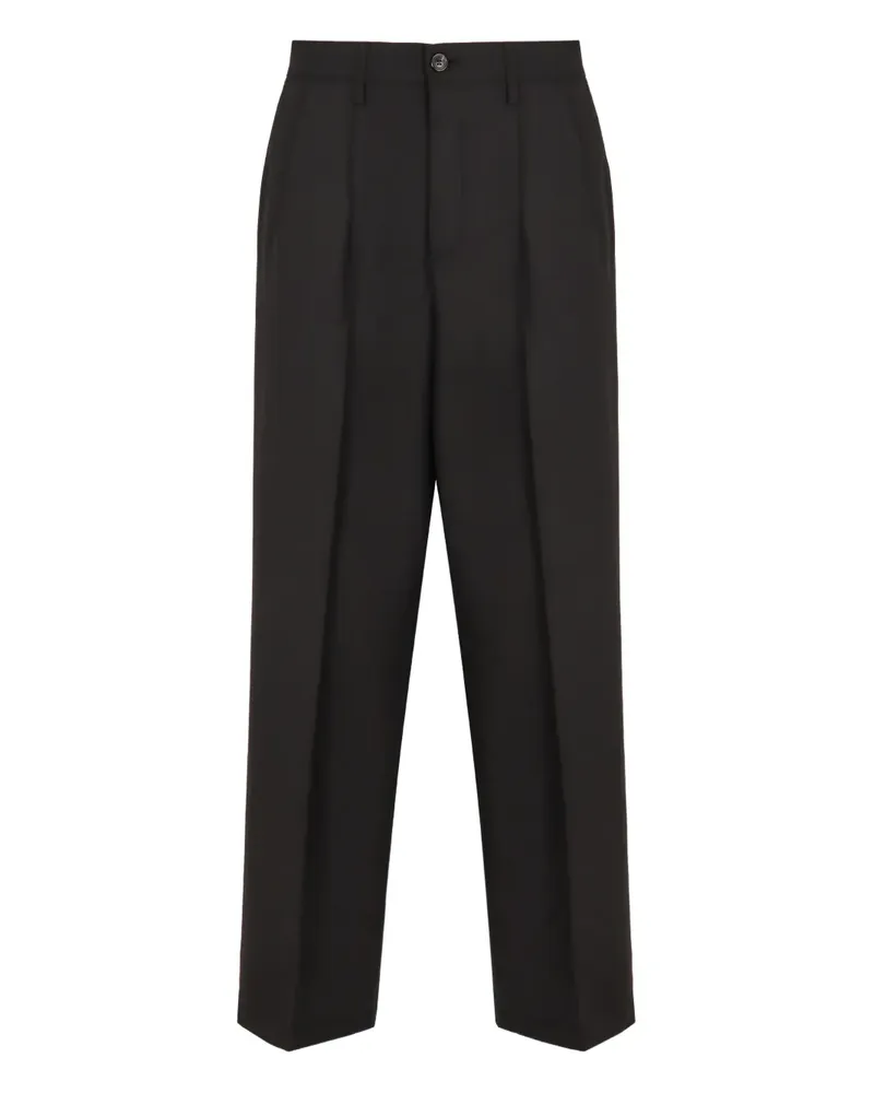 Department 5 Hose mit Falten - Schwarz Schwarz
