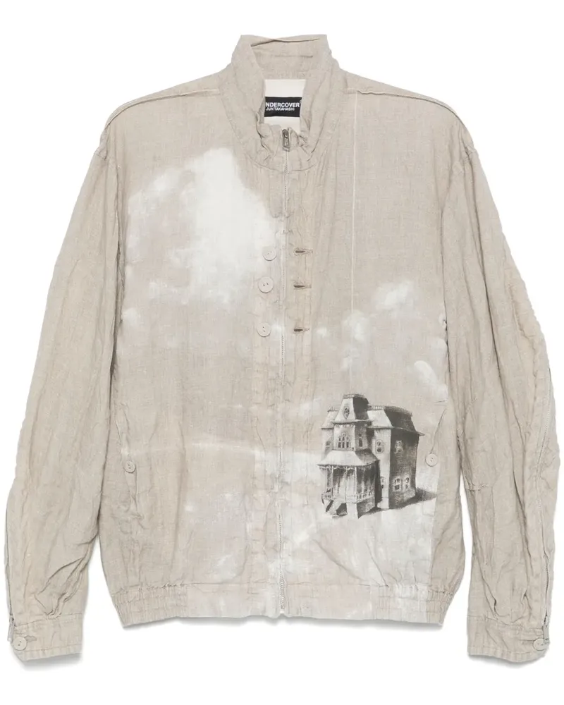 Undercover Bomberjacke aus Leinen - Nude Nude