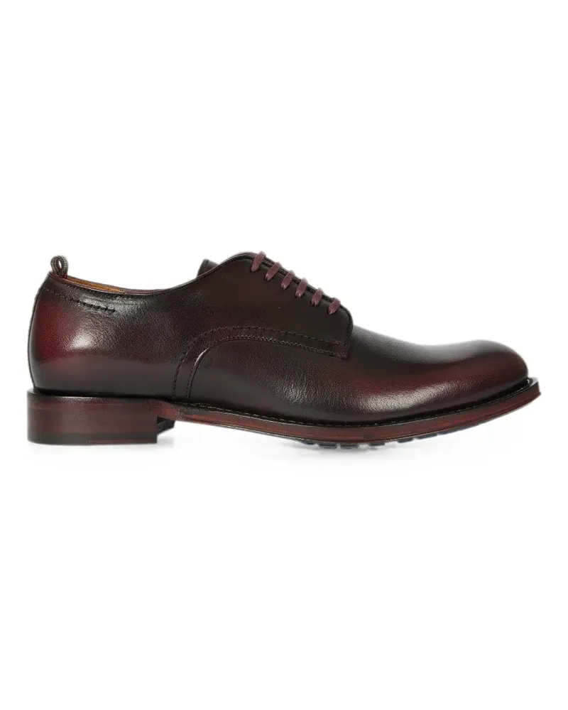 Paul Smith Arden Schuhe in Bordeauxrot Rot