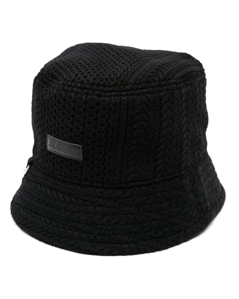 Jacquemus Le Bob Belo Fischerhut - Schwarz Schwarz