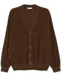 Christophe Lemaire Verdrehter Cardigan Braun