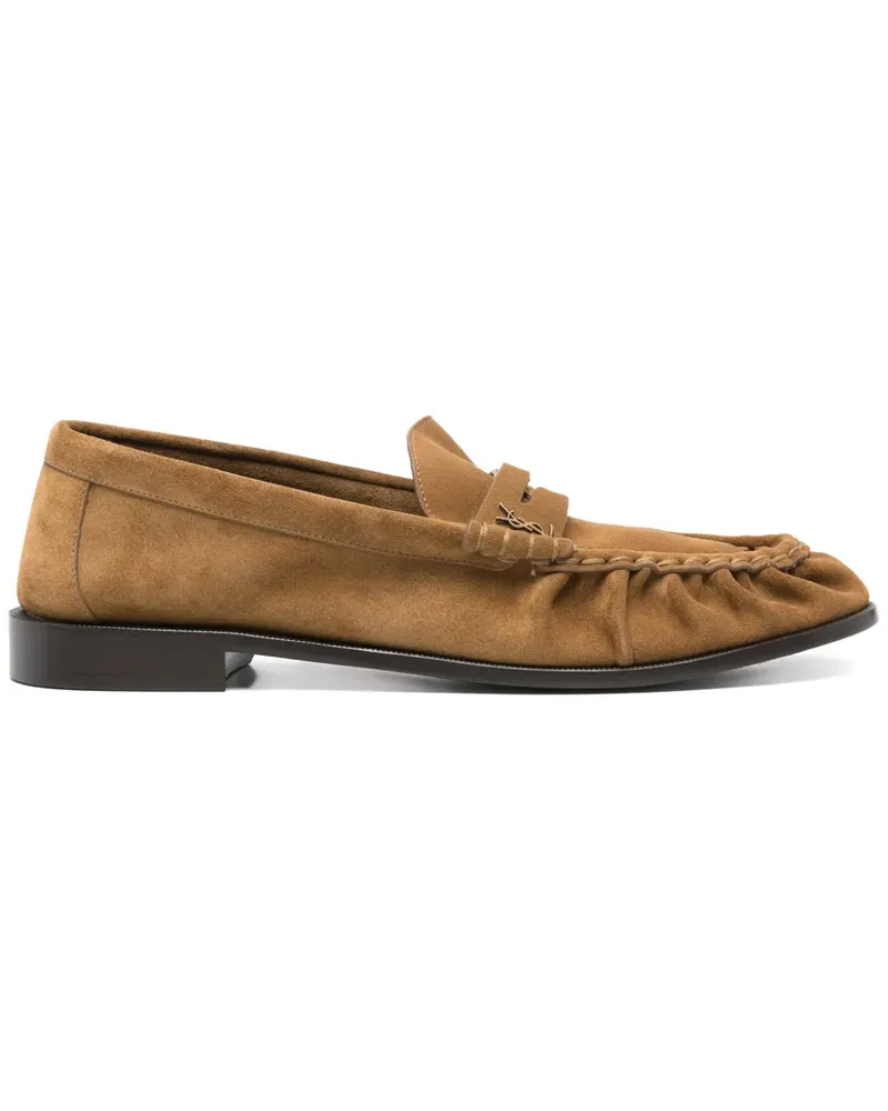 Saint Laurent Le Supple Loafer - Braun Braun