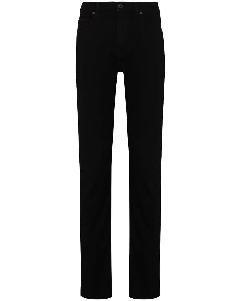 Paige Schmale 'Lennox' Jeans - Schwarz Schwarz