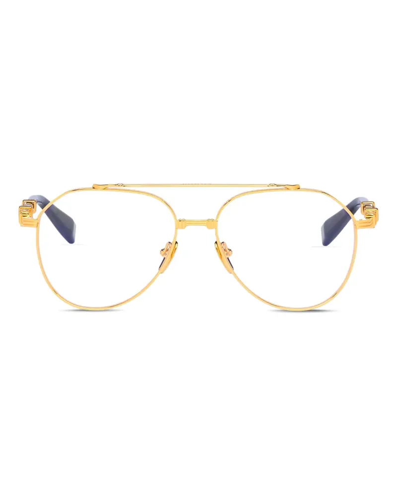 Balmain Klassische Pilotenbrille - Gold Gold