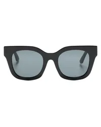 HUMA Eyewear Sonnenbrille mit rundem Gestell Schwarz