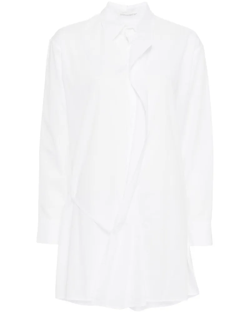 Yohji Yamamoto Deco C Hemd - Weiß Weiß