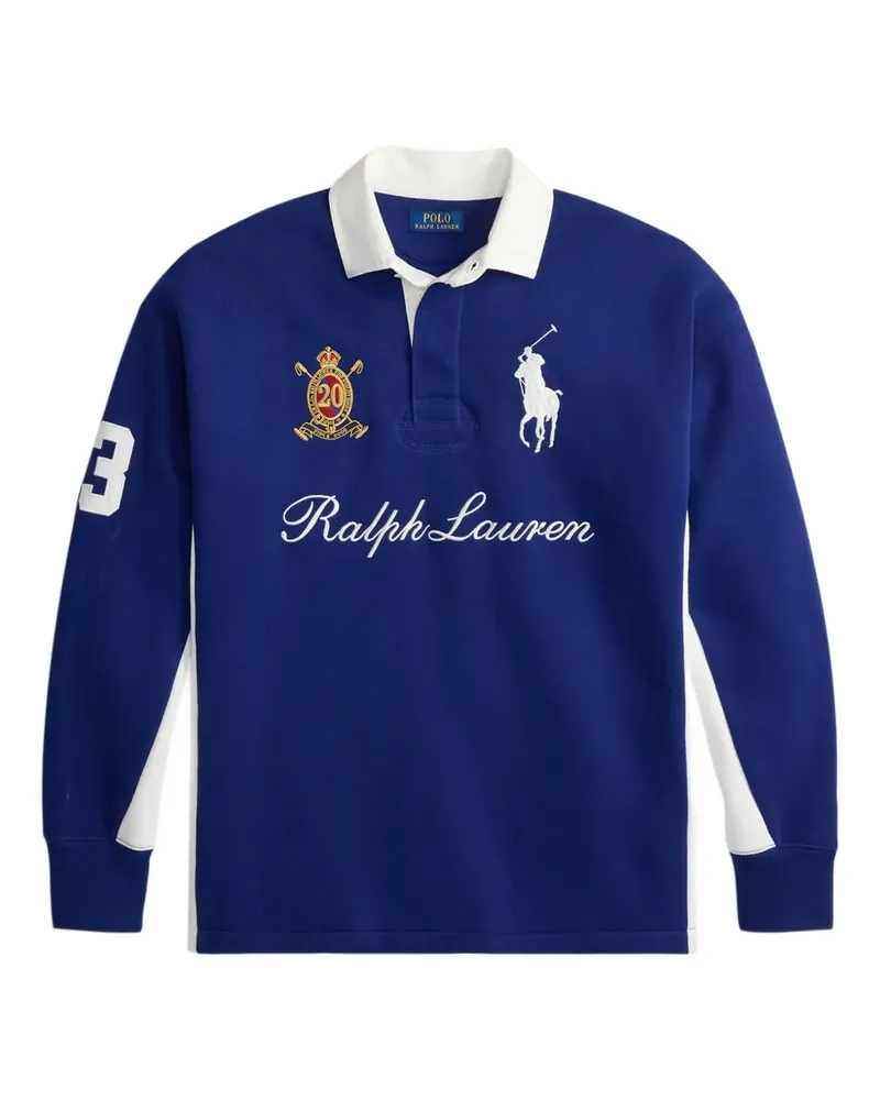 Ralph Lauren Langärmeliges Rugby-Shirt - Blau Blau