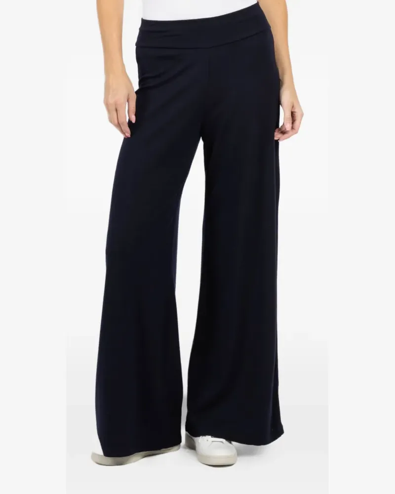 LABO.ART wide leg trousers - Blau Blau