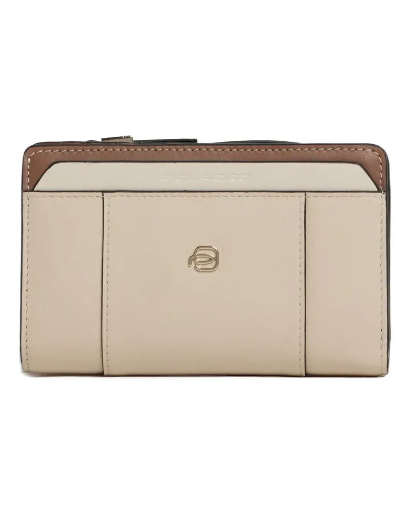 Piquadro lleather wallet - Nude Nude