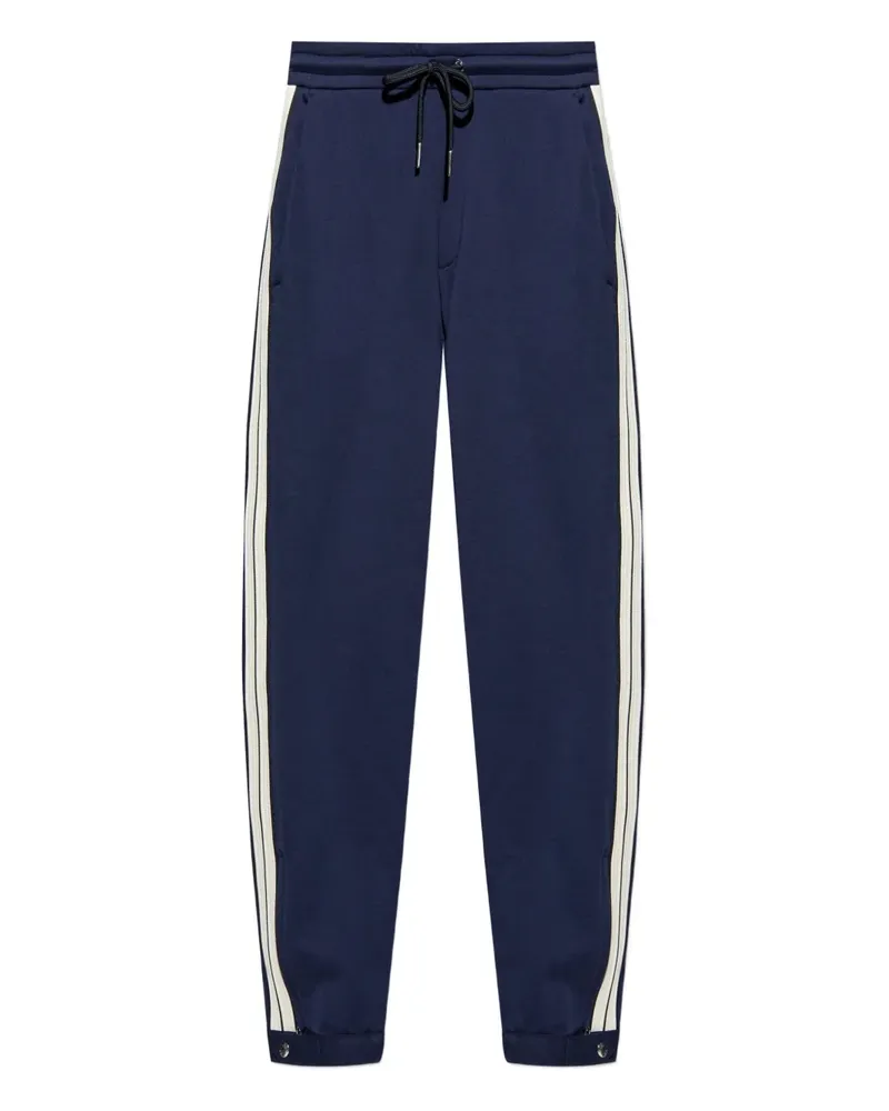 Moncler Gestreifte Jogginghose - Blau Blau