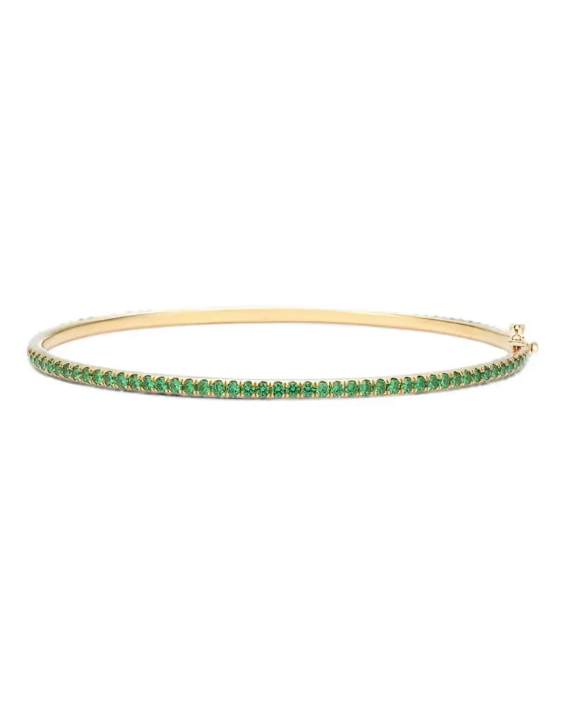 KWIAT tsavorite stackable bangle bracelet - Gold Gold