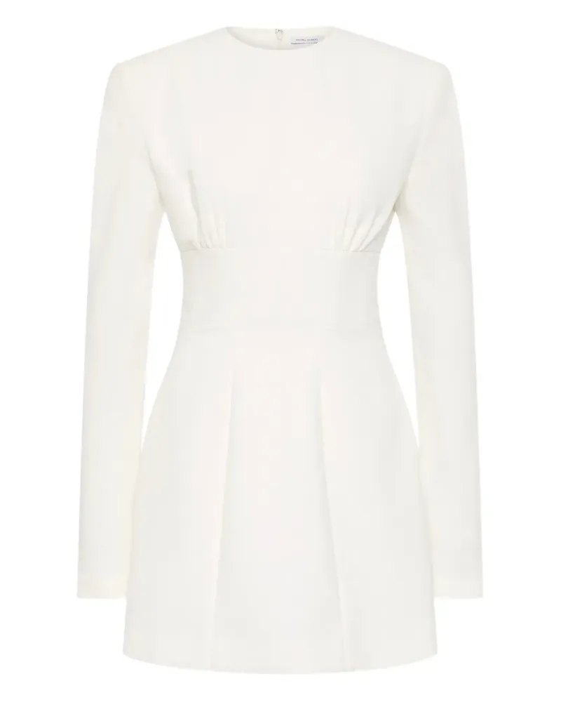 Rachel Gilbert Langärmeliges Dover Minikleid - Weiß Weiß