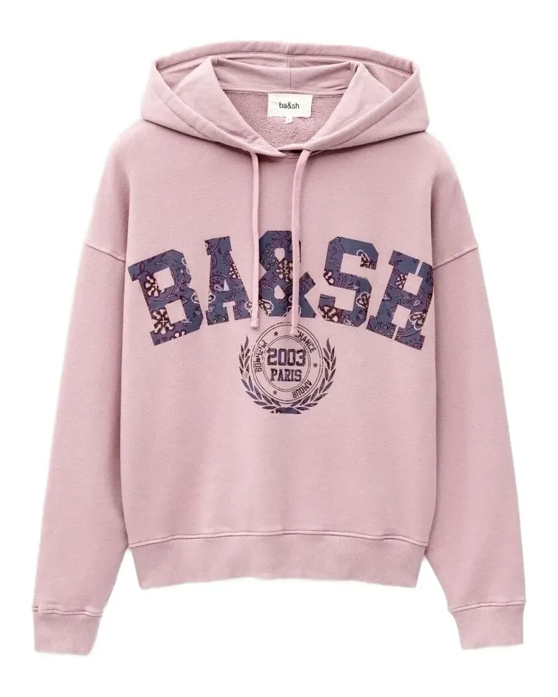 ba&sh long-sleeve hoodie - Rosa Rosa