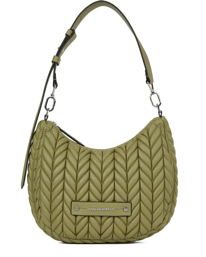 Karl Lagerfeld Kleine K/Weave Tote Bag - Grün Grün